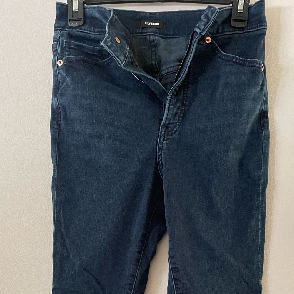 Express Skinny Super High Rise Jeans